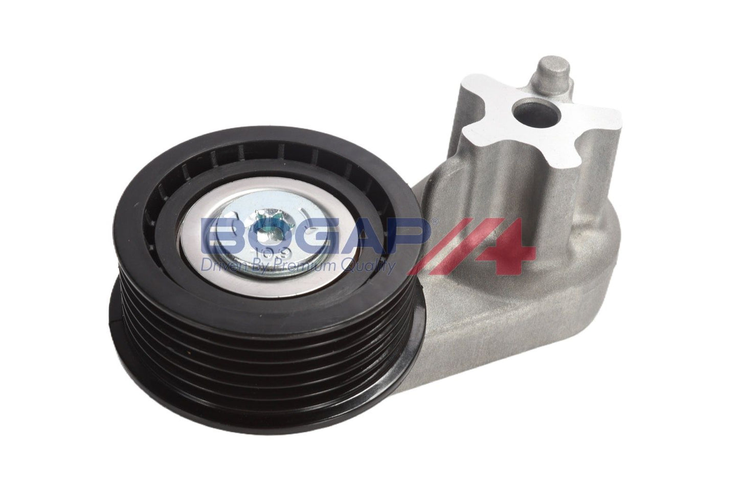 BOGAP J1320100 Deflection/Guide Pulley, V-Ribbed Belt