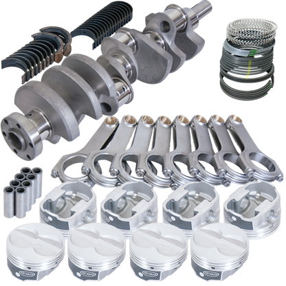 Eagle Ford 289/302 3.250in Crank 5.400in H-Beam -11cc Flat Top 4.000in Pistons Rotating Assembly