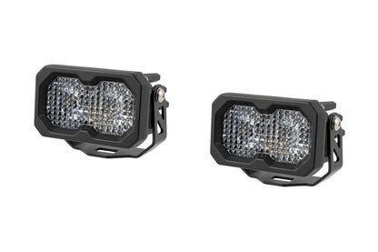 Diode Dynamics C2 2.0 Max White Flood Standard RBL (pair)