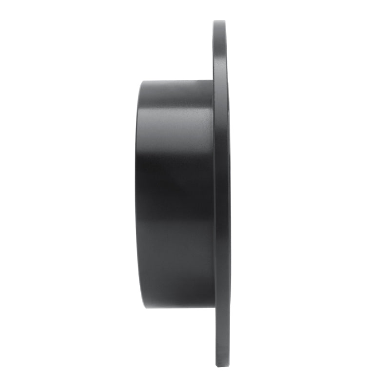 R1 Concepts R1 05-09 Subaru Legacy Rear Right Drilled & Slotted Black Brake Rotor