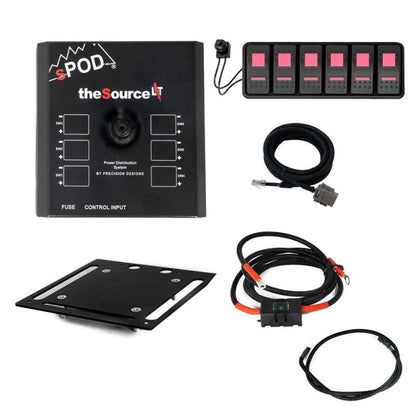 sPOD SourceLT Modular w/Red LED for 84in Battery Cables