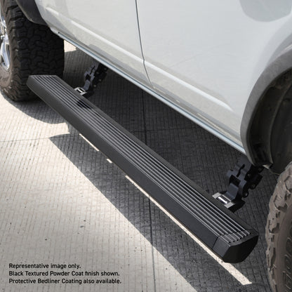 Go Rhino RealTruck 18-24 Jeep Wrangler 2dr VoltStep Electric Running Board Kit (No Drill) - Tex. Blk