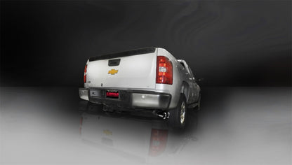 CORSA Performance Corsa 2011-2013 GMC Sierra Ext. Cab/Std. Bed 1500 6.2L V8 Black Sport Cat-Back Exhaust
