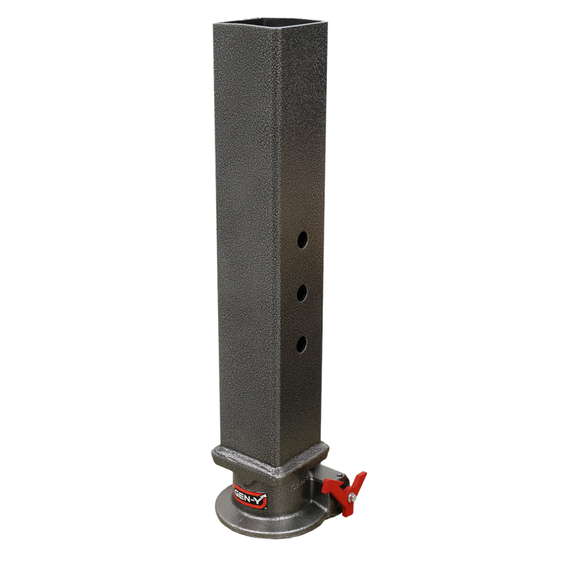 GEN-Y Hitch Gen-Y Viking 4in Square Tube Gooseneck Static Hitch w/SnapLatch 2-5/16in Coupler 8.5K TW 30K