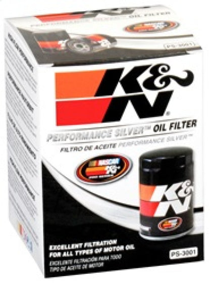 K&N Engineering K&N Oil Filter for Ford/Audi/VW/Toyota/Mercury/Mazda/Nissan/Dodge/Lincoln/Volvo 3.656in OD