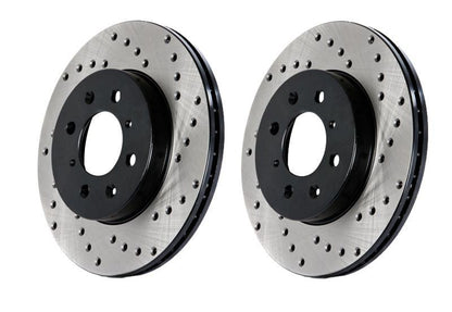 StopTech 12 Audi A6 Quattro/11-12 A7 Quattro/13 Q5/7-11/13 S4/12 S5 Front Right Drilled Rotor