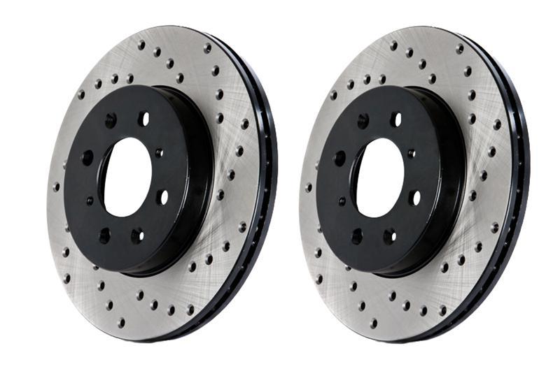 StopTech 04-08 Acura TL/TL-S Brembo Drilled Left Front Rotor