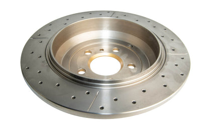 DBA 07-16 Mercedes-Benz GL320 Rear Street Drilled & Slotted Rotor