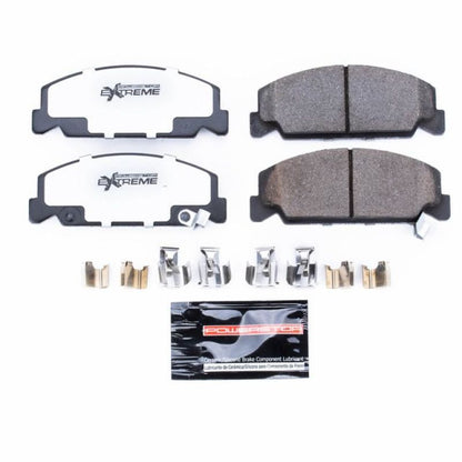 PowerStop Power Stop 90-00 Honda Civic Front Z26 Extreme Street Brake Pads w/Hardware