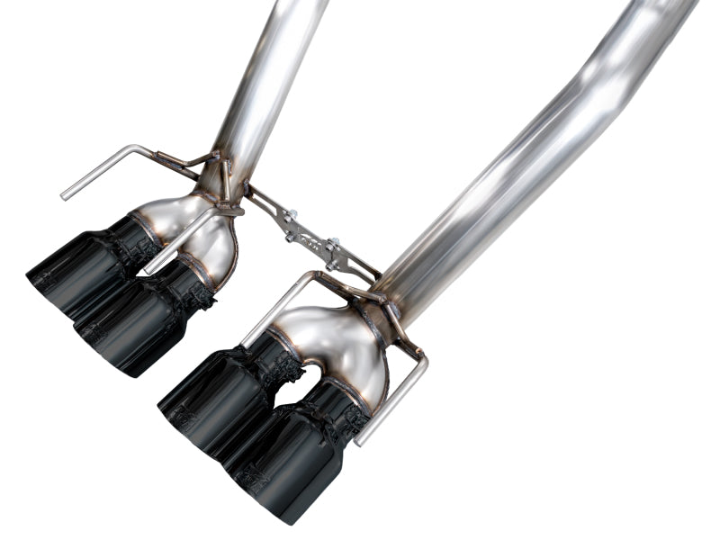 AWE Tuning C6 Chevrolet Corvette Z06/ZR1 Track Edition Axle-Back Exhaust w/ Diamond Black Tips
