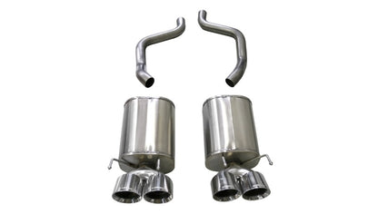 CORSA Performance Corsa 2009-2013 Chevrolet Corvette (C6) 6.2L Polished Sport Axle-Back Exhaust w/4.5in Tips