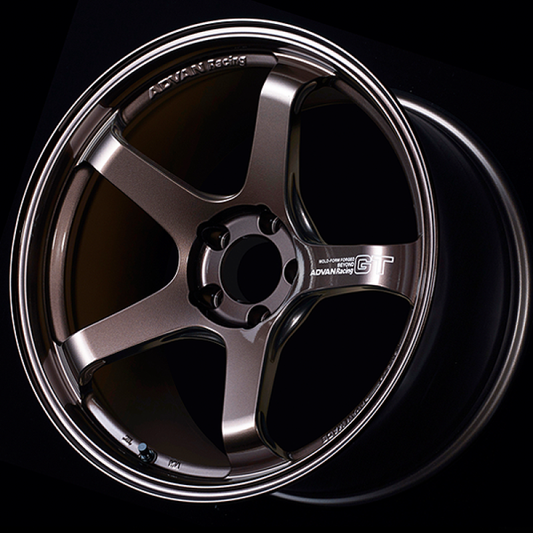 Advan GT Beyond 19x8.5 +45 5x114.3 Racing Copper Bronze Wheel