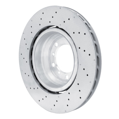 DFC 10-11 Porsche 911 Right Rear Drilled Hi-Carbon Alloy Geomet Coated Rotor