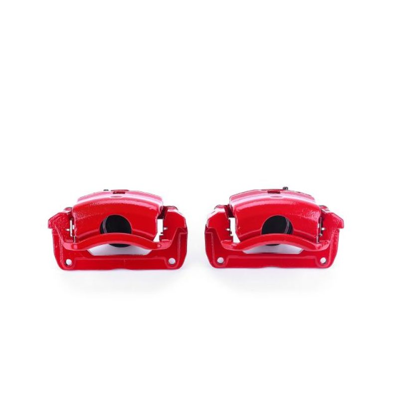 PowerStop Power Stop 06-12 Ford Fusion Front Red Calipers w/Brackets - Pair
