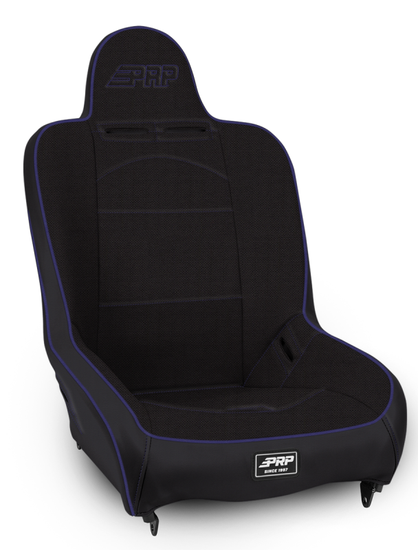 PRP Seats PRP Premier High Back Suspension Seat- Black/Purple Tweed