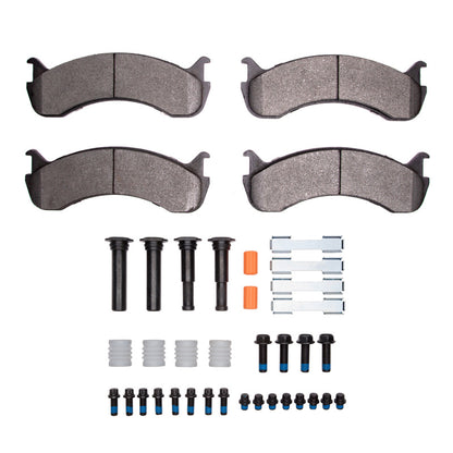 R1 Concepts R1 1998-2025 Beaver Motorcoach Monterey Front/Rear R1 Super Duty Pads & Hardware Kit
