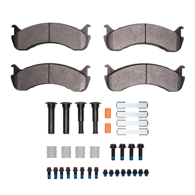 R1 Concepts R1 1998-2025 Beaver Motorcoach Monterey Front/Rear R1 Semi Met Pads & Hardware Kit