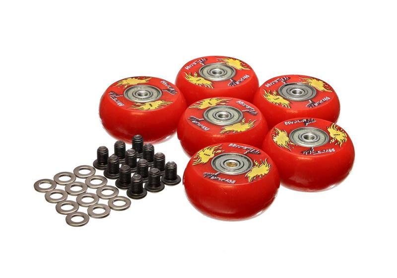 Energy Suspension 2.375 inch Hyper-Glide PolyCreeper Wheels (Set of 4)