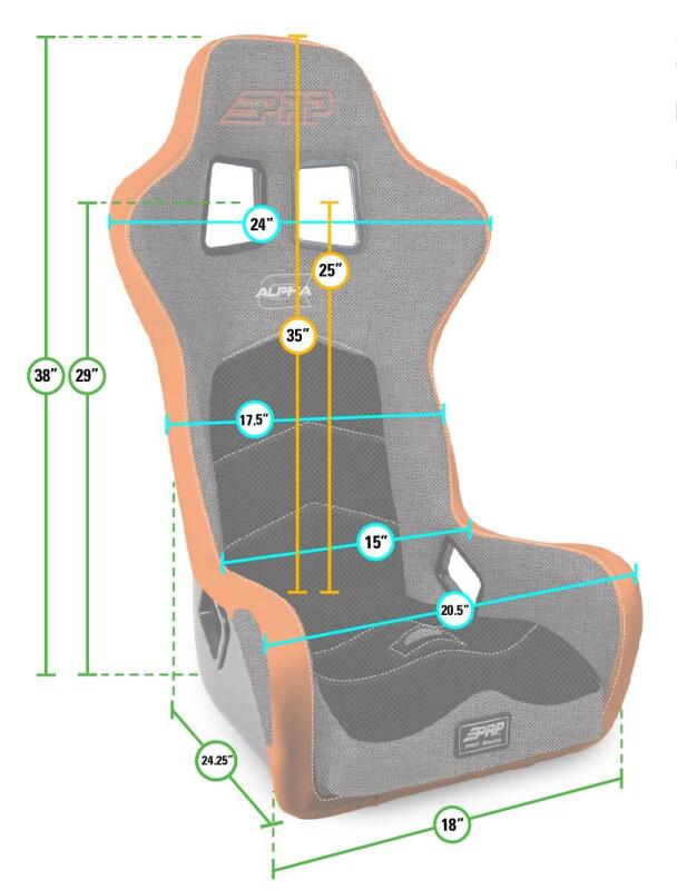PRP Seats PRP Alpha Composite Seat