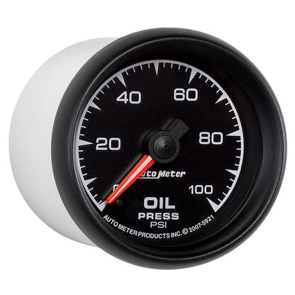 Autometer ES 52mm 0-100 PSI Mechanical Oil Pressure Gauge