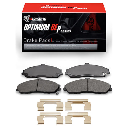 R1 Concepts R1 04-09 Cadillac XLR Front Optimum OE Pads & Hardware Kit