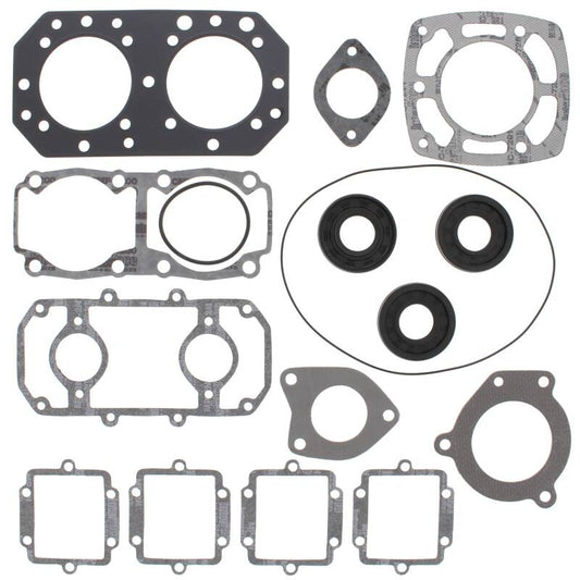 Vertex Pistons Vertex Gaskets 91-95 Kawasaki JS550 SX Complete Gasket Kit w/ Oil Seals