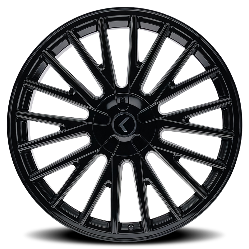 Kraze Wheels Kraze KR185 Double Down 17x8 / 5x112/120 BP / 38mm Offset / 74.1mm Hub Gloss Black Wheel