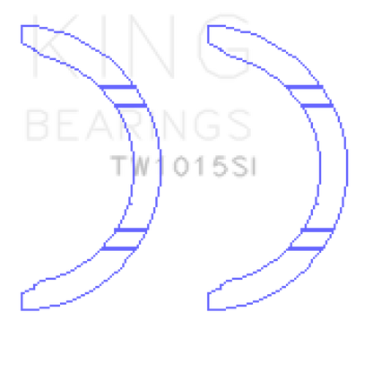 King Engine Bearings King Honda/Acura J32A1/J32A2/J35A3/J35A4/J35A5/J35A6/J35A7/J35A8/J35A9 Thrust Washer Set