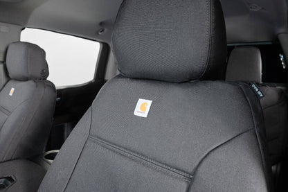 Covercraft 24-26 Toyota Tacoma Carhartt Super Dux PrecisionFit Custom 1st Row Seat Covers - Gravel