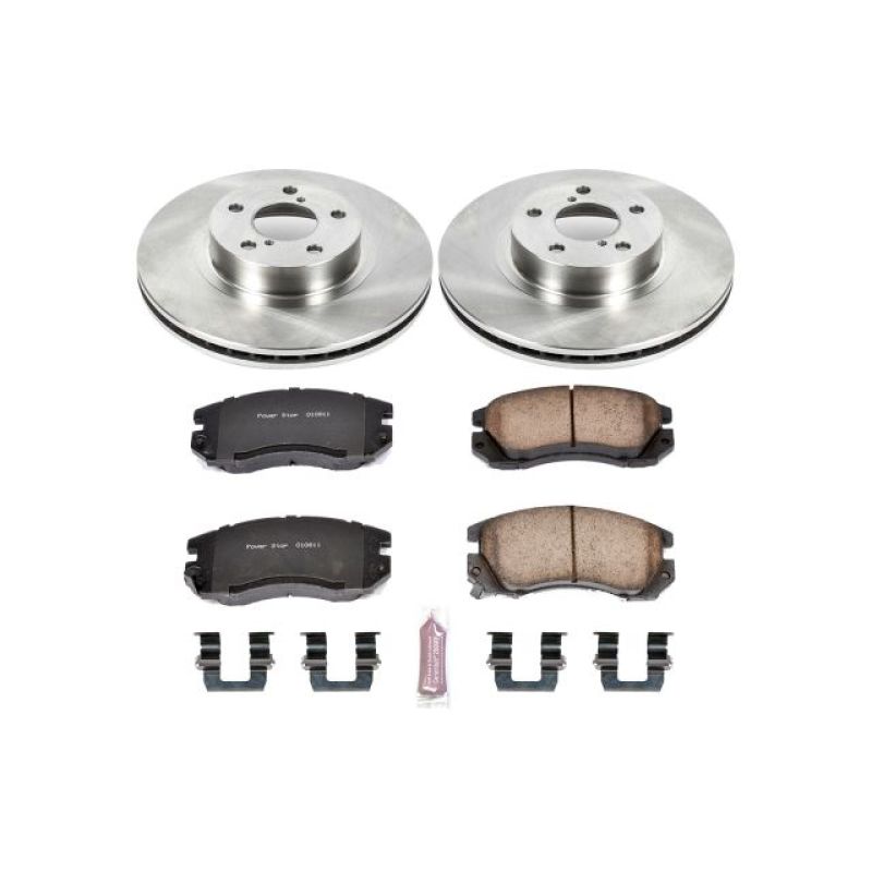 PowerStop Power Stop 1996 Subaru Legacy Front Autospecialty Brake Kit