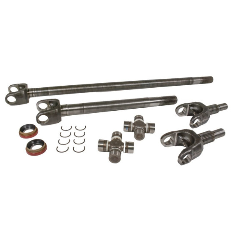 Yukon Gear & Axle Yukon Gear Chromoly Front Axle Kit for Dana 30 Both Sides 30 Spline 733X U-Joints
