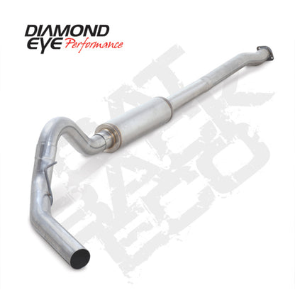 Diamond Eye Performance Diamond Eye KIT 4in Catback Single GAS AL FORD 3.5L F150 ECO-BOOST 11-13