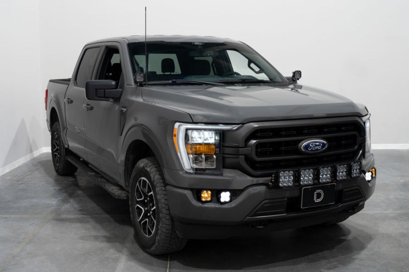 Diode Dynamics 21-22 Ford F-150 SS3 LED Fog Pocket Kit - Yellow Max
