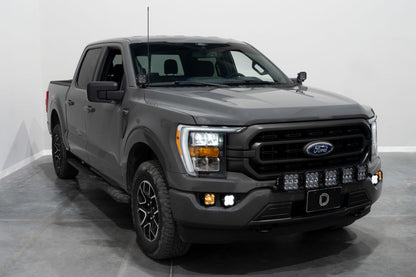 Diode Dynamics 21-22 Ford F-150 SS3 LED Fog Pocket Kit - White Max