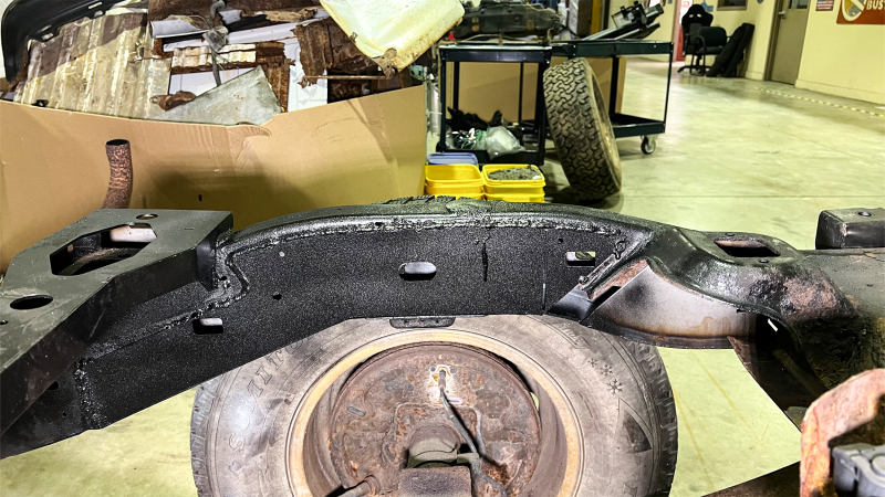 RustBuster Rust Buster 2004-2012 GM Colorado & Canyon Crew Cab Rear Over Axle Frame Section - Right