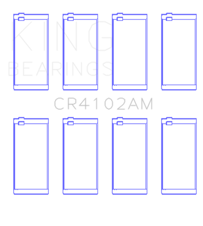 King Engine Bearings Toyota 2L (Size +0.75mm) Connecting Rod Bearing Set