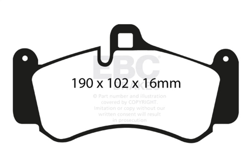 EBC Brakes Greenstuff 2000 Series Sport Pads