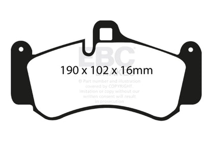 EBC Brakes Greenstuff 2000 Series Sport Pads