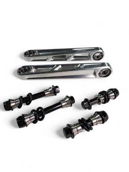 Elektric Off Road Elektric Offroad 2024+ Can Am Maverick R Front Sway Bar Links Anodized Clear
