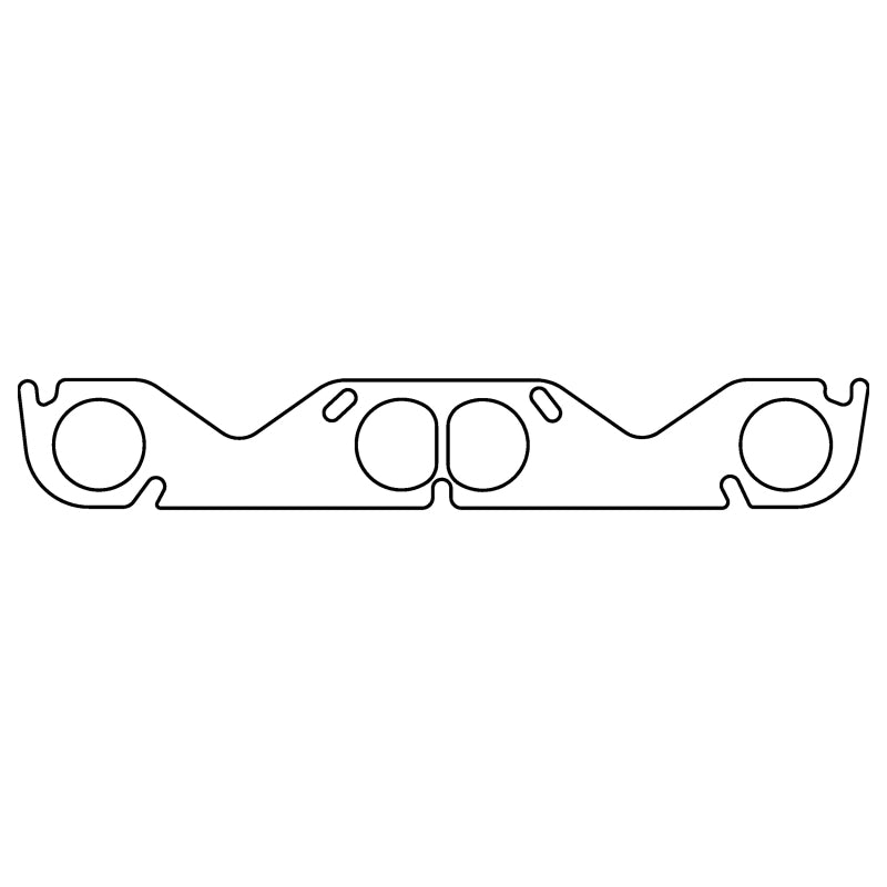 Cometic Gasket Cometic Chevy Gen1 SB V8 .060in HTS Exhaust Mani Gasket Set-2.00in Round Port-Hooker/Stahl Bolt Patt