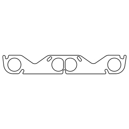 Cometic Gasket Cometic Chevy Gen1 SB V8 .060in HTS Exhaust Mani Gasket Set-2.00in Round Port-Hooker/Stahl Bolt Patt