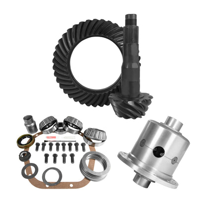 Yukon Gear & Axle Yukon Gear 10.5in Ford 4.11 Rear Ring & Pinion Install Kit 35 Spline Positraction