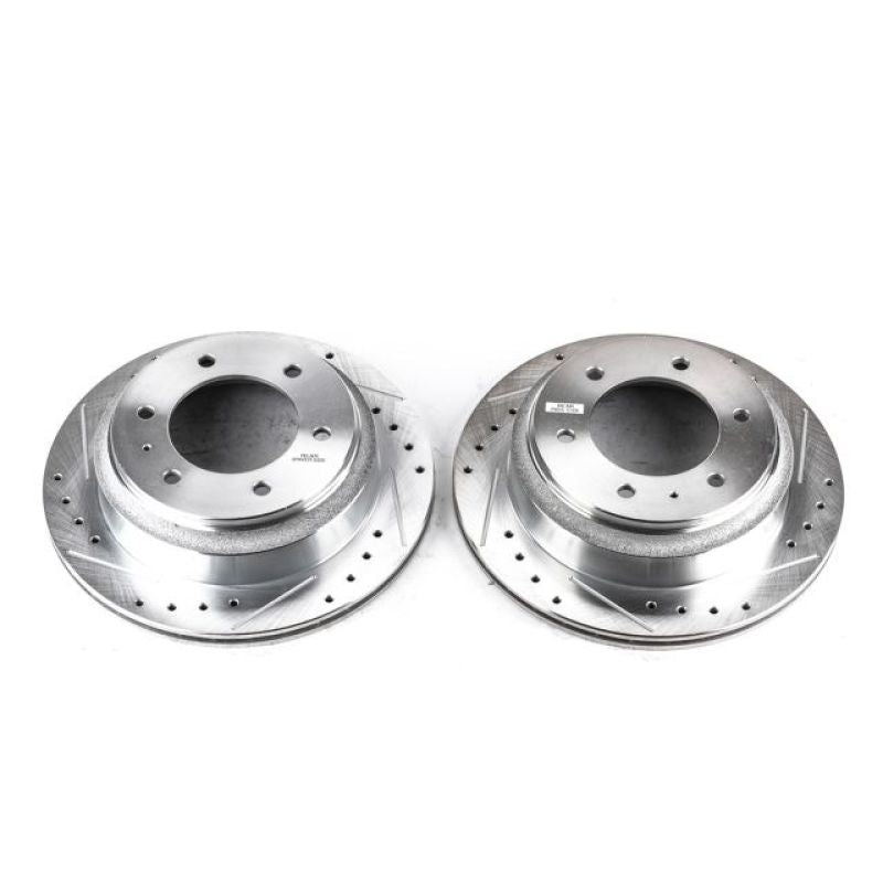 PowerStop Power Stop 96-99 Acura SLX Rear Evolution Drilled & Slotted Rotors - Pair