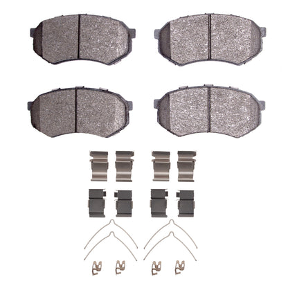 R1 Concepts R1 88-95 Mazda 929 Front Optimum OE Brake Pads & Hardware Kit