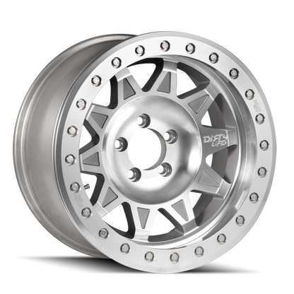 Dirty Life 9302 Roadkill Race 17x9 / 5x139.7 BP / -14mm Offset / 108mm Hub Machined Wheel - Beadlock