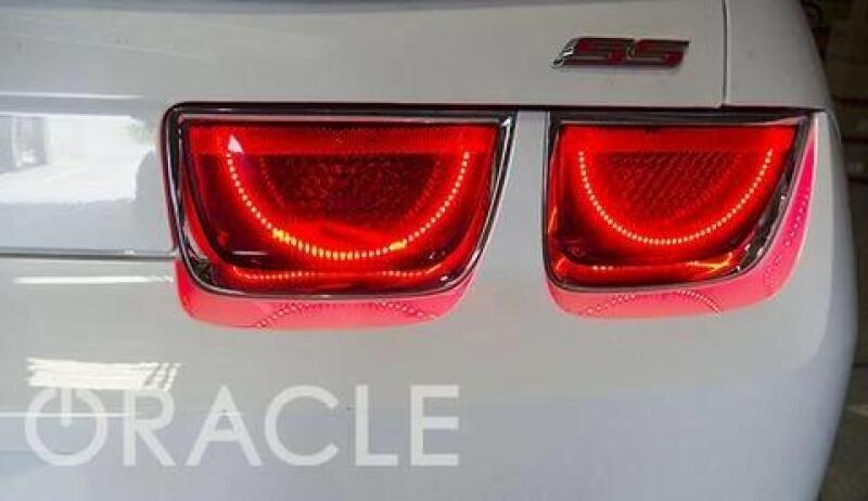 ORACLE Lighting Oracle 10-13 Chevrolet Camaro LED Afterburner Tail Light Halo Kit - Red