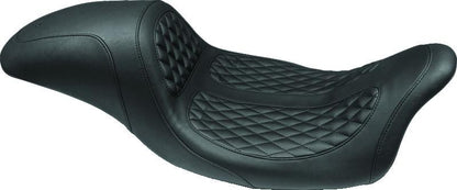 Mustang Motorcycle Mustang 08-21 Harley Electra Glide,Rd Glide,Rd King ,Str Glide Hightail Fastback 1PC Seat - Black