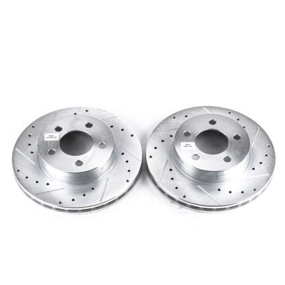 PowerStop Power Stop 95-01 Ford Explorer Front Evolution Drilled & Slotted Rotors - Pair