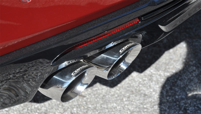 CORSA Performance Corsa 2017-2024 Chevrolet Camaro SS 6.2L V8 2.75in Polished Sport Axle-Back Exhaust