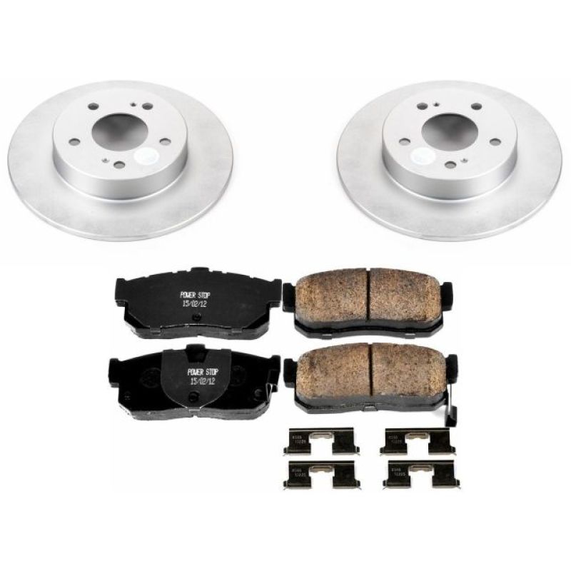 PowerStop Power Stop 96-01 Infiniti I30 Rear Z17 Evolution Geomet Coated Brake Kit